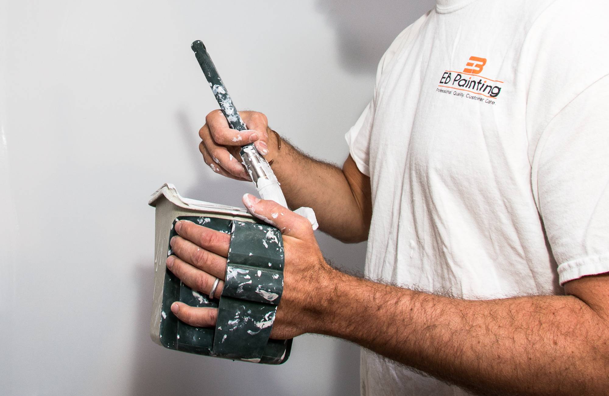 winter indoor paint job