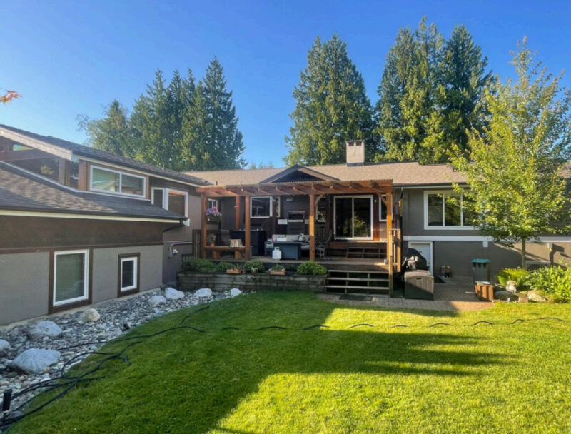 after exterior paint job