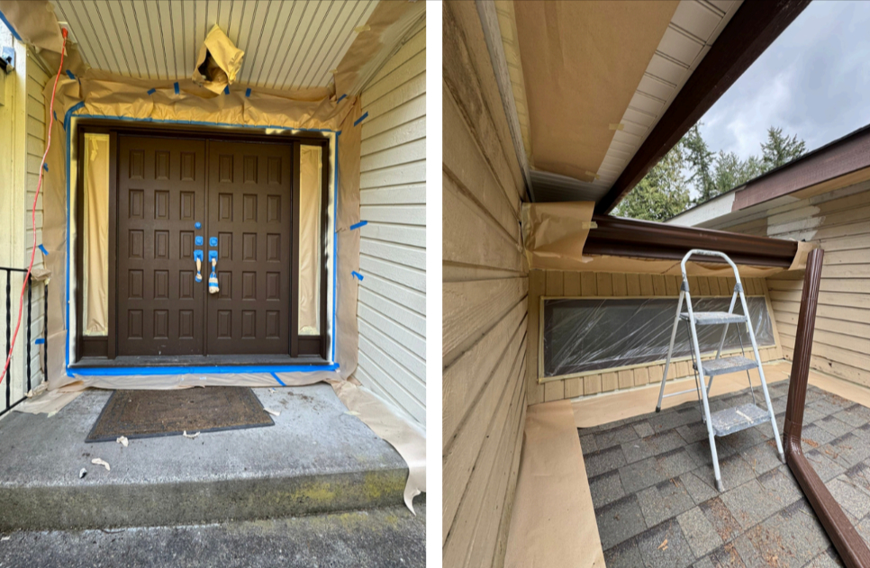 coastal calm repaint – during coastal calm repaint during