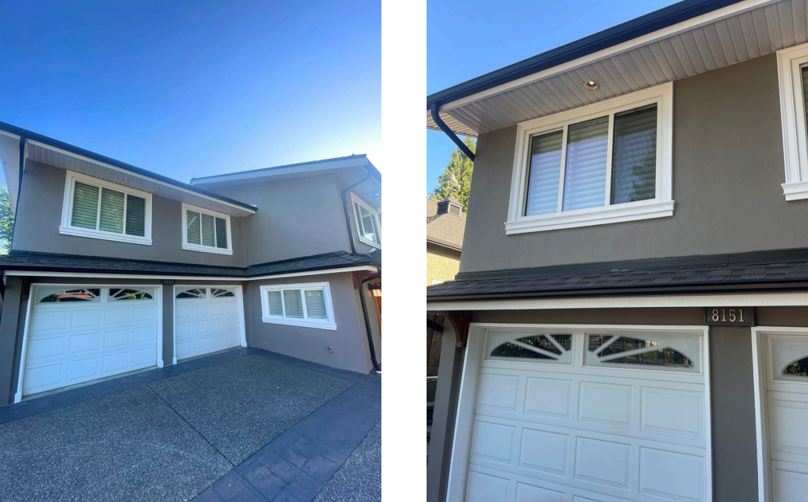 exterior after paint job