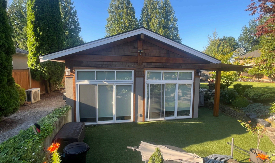 exterior paint job house after