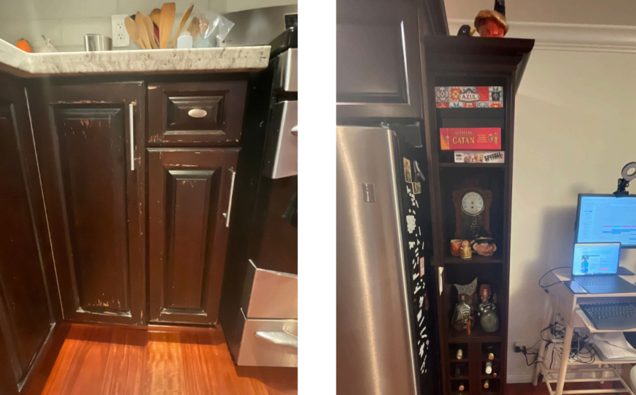 interior cabinet paint job before interior cabinet paint job before