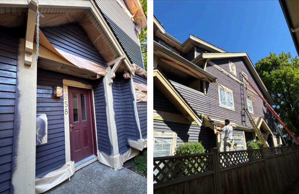 exterior strata repaint during exterior strata repaint during