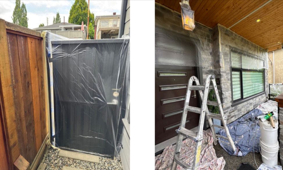 fresh facade residential exterior project during 2 fresh facade residential exterior project during