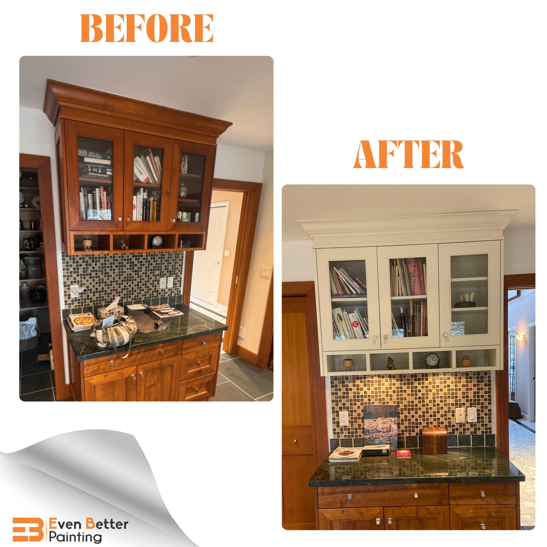 Light-Filled Cabinet Transformation poject (2) Light Filled Cabinet Transformation poject ()
