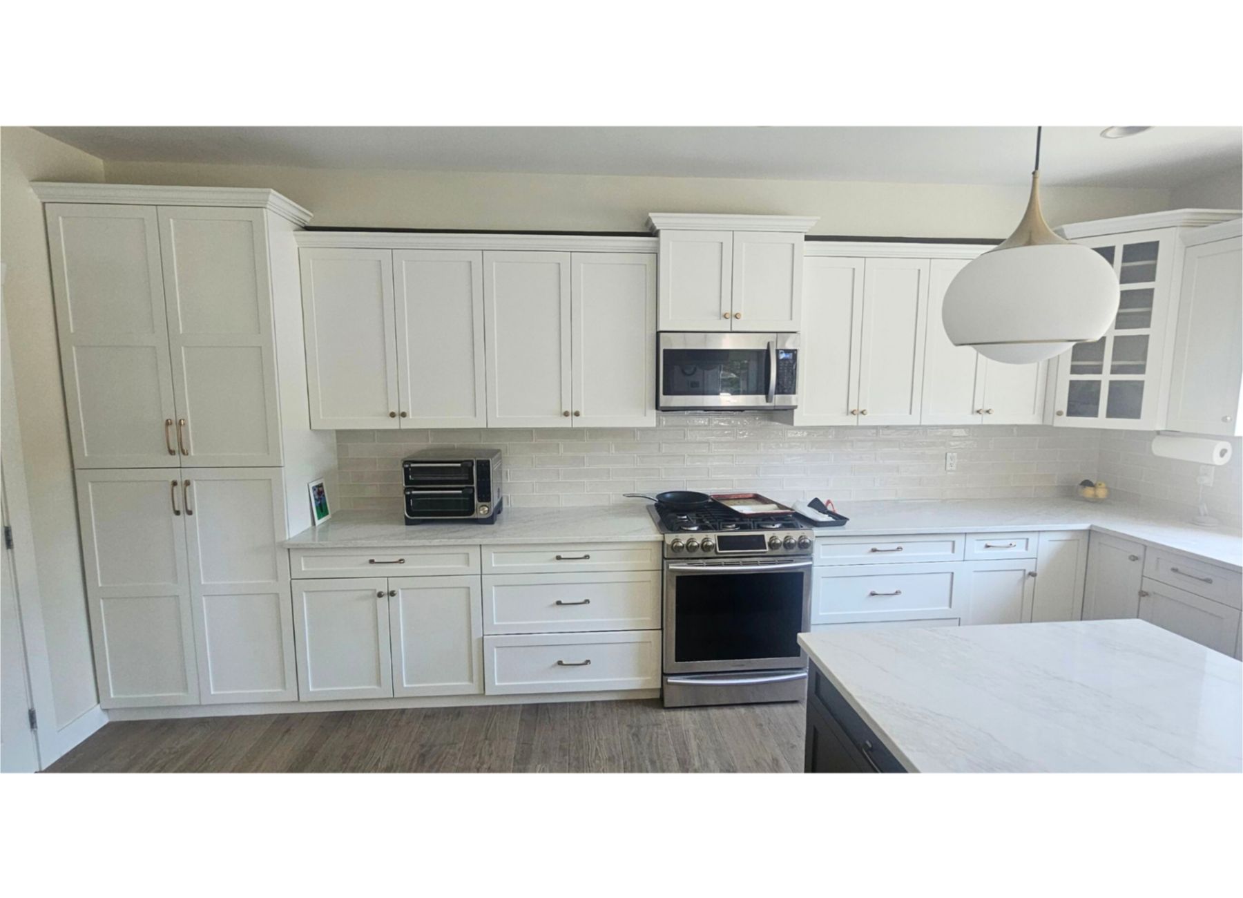 cabinet painting in Anmore project after 2 cabinet painting in Anmore project after